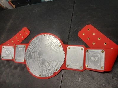 Cinturón Campeón Mundial Lucha Libre Wwe Big Eagle Título Grande Peso Pesado Foto 1 de 4