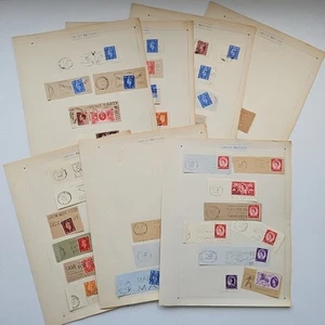 Großbritannien Postsprüche auf 7 Seiten - Bild 1 von 8