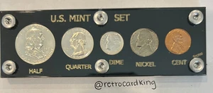 1959 P US Mint Set In Black Capital Holder - Picture 1 of 2
