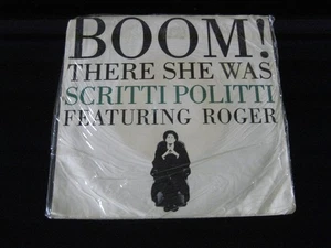 SCRITTI POLITTI BOOM! There She Was 45 RPM 7" Single 1988 w/Pic Sleeve Warner - Picture 1 of 4