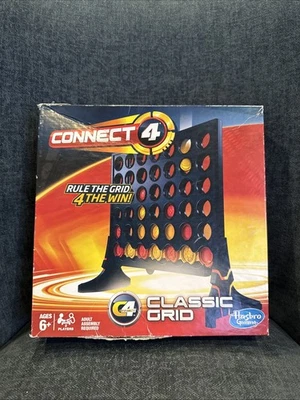 Hasbro Connect 4 Classic Grid Game 2011 Complete minus instructions. - Image 1 of 4