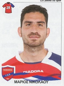 266 MARIOS NICOLAOU # CYPRUS PANIONIOS STICKER PANINI GREEK GREECE LEAGUE 2010 - Picture 1 of 1