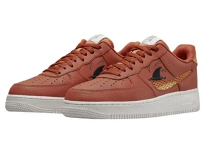 Men’s Size 8 Nike Air Force 1 '07 LV8 Next Nature Burnt Sunrise Curry DM0117-800 - Picture 1 of 6