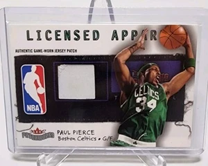 2003-04 Fleer Patchworks Paul Pierce Licensed Apparel Patch /150 Celtics 2-Color - Picture 1 of 3