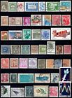 "A"-"B" countries all different lot #10 - 48 stamps