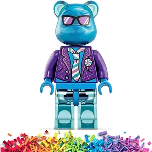☀️ New LEGO - Blue-Beary Guitarist Minifigure From 43111 Minifigures - Picture 1 of 1