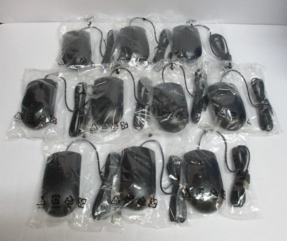 Dell 0dmv3p Wired USB Optical Scroll Mouse