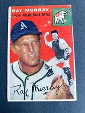 1954 Topps Baseball Ray Murray Philadelphia Athletics Card #49