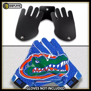Wall Mount Display Hanger for Florida Gators Football Gloves Adjustable SEC - Picture 1 of 12