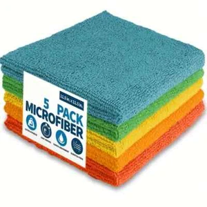 Set of Microfiber Cleaning Cloths - Versatile Towels for Household And Kitchen A - Picture 1 of 6