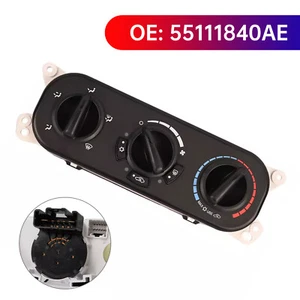 A/C Heater Control Switch 55111840AE for Jeep Wrangler JK 2007-2010 S12 - Picture 1 of 10