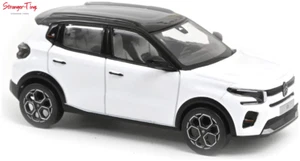 NoRev Citroen C3 Polar White/Black Roof 2024 1/43 - Picture 1 of 1