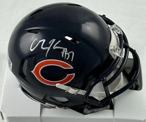 Olin Kreutz Chicago Bears Signed Autograph Speed Mini Helmet JSA COA - Picture 1 of 2