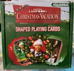 Aquarius Christmas Vacation Shaped Playing Cards ~ RARE ~ New - Picture 1 of 2