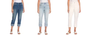 Frye Women's Cuffed Crop Jean - Picture 1 of 32