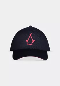 OFFICIAL ASSASSIN'S CREED SHADOWS RED LOGO BLACK STRAPBACK BASEBALL CAP - Picture 1 of 5
