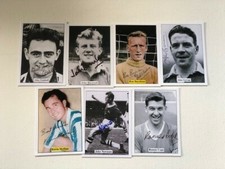 SIGNED FOOTBALL CARDS JF SPORTING COLLECTIBLES 1950S  FOOTBALLERS (ORIGINALS)