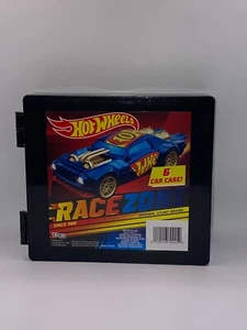 HOT WHEELS STORAGE CASE RACE ZONE 6 CAR TRAVEL BOX - Picture 1 of 2