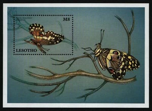 Lesotho 1997 - Mi-Nr. Bloque 124 ** - MNH - Mariposas / Mariposas - Imagen 1 de 1