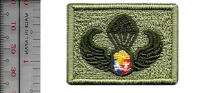 Philippines Air Force PAF Airborne Basic Parachutist NO TARIFF - Picture 1 of 1