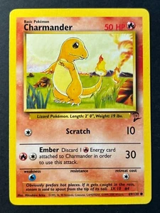 Charmander 69/130 Base Set 2 - Common Pokemon Card TCG - WOTC - Near Mint - Picture 1 of 2