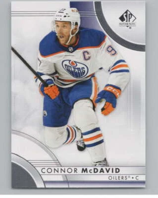 2023-24 SP Authentic #1 Connor McDavid  Edmonton Oilers V99858 - Image 1 of 3