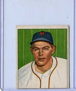 1950 Bowman Clint Hartung New York Giants #118 🚀😳💥  VG+ - Picture 1 of 2