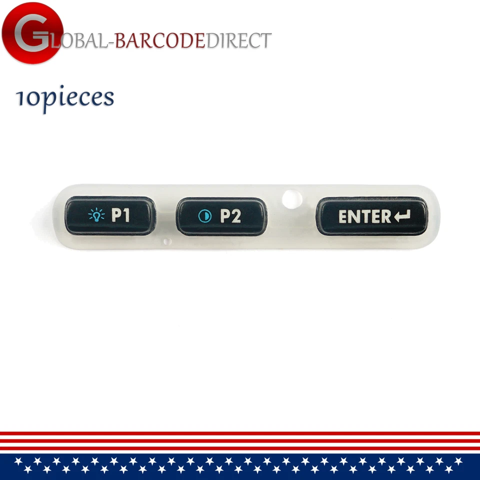 10x Bottom Keypad (P1, P2, Enter) for ZEBRA Motorola Symbol WT4070 WT4090 WT41N0 - Image 1 of 4