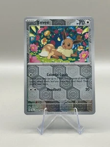EEVEE #050/064 POKEMON Shrouded Fable (Holograma inverso, casi nuevo) INGLÉS - Imagen 1 de 4