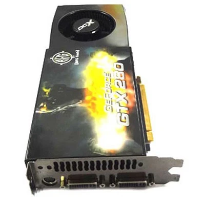 BFG NVIDIA GeForce GTX 280 1 GB GDDR3 SDRAM PCI Express 2.0 x16 Graphics Card - Image 1 of 2