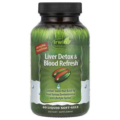 Liver Detox & Blood Refresh®, 60 Liquid Soft-Gels - Image 1 of 2