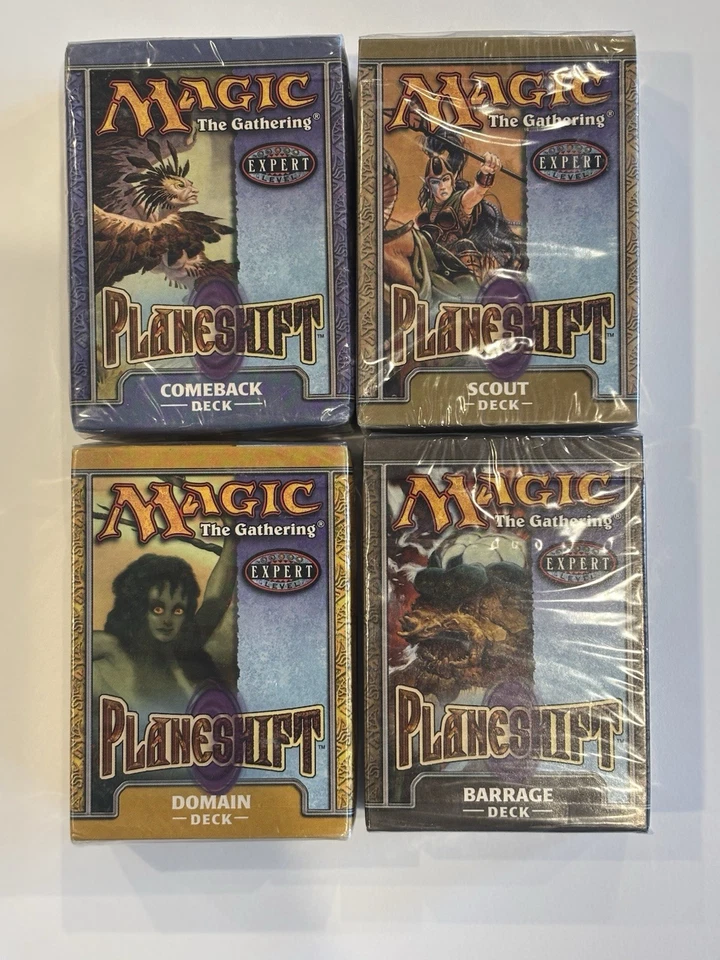 Mtg Planeshift Sealed Preconstructed Decks - Set of 4 - Image 1 of 1