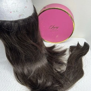 Luxy Hair Extensions BROWN 12 - 17" Clip 3 Pieces READ - Picture 1 of 14