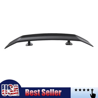 Spoiler  Wing For Volkswagen Jetta Sport Style Racing Sedan Carbon Fiber Look Foto 1 de 4