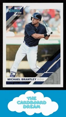 Michael Brantley 2019 Donruss #63 Houston Astros Baseball Card - Image 1 of 2