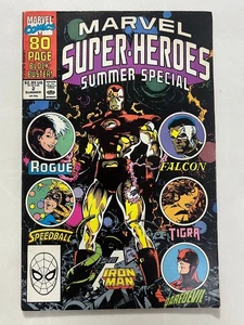 Marvel Super-Heroes Summer Special 2 Iron Man Rogue Daredevil 80 Page Comic 1990 - Picture 1 of 8