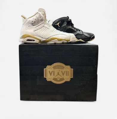 Air Jordan Retro 7/6 Golden Moments Pack Talla 8.5 OG Todo Foto 1 de 4