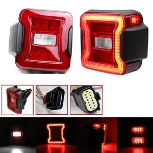 Conjunto de luces traseras LED R&L con enchufe de punto ciego para Jeep Wrangler JL 2018-2024 - Imagen 1 de 20
