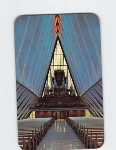 Postcard Protestant Cadet Chapel Organ Air Force Academy Colorado USA - Picture 1 of 2