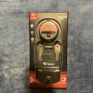 NEW SAKER PICTURE HANGING AND LEVELING TOOL KIT 85 PIECES WITH HARDWARE CASE L12 - Picture 1 of 2