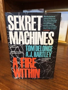 Sekret Machines. A Fire Within. Delonge & Hartley. 1st HC Ptg. Stars 2018. Fine - Foto 1 di 8