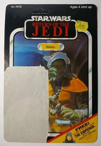 Old Vintage 1983 Star Wars Return of the Jedi Klaatu Figure Cardback 65 Back - Picture 1 of 13
