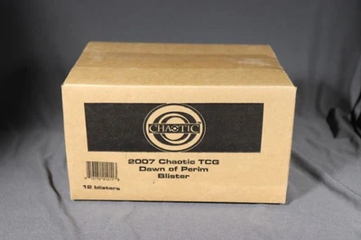Chaotic TCG Dawn of Perim Blister Booster Box 12 Packs CCG 1st Edition 2007 - Image 1 of 3