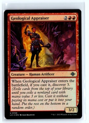 FOIL Geological Appraiser 150 Lost Caverns of Ixalan – MTG Magic the Gather - Image 1 of 4