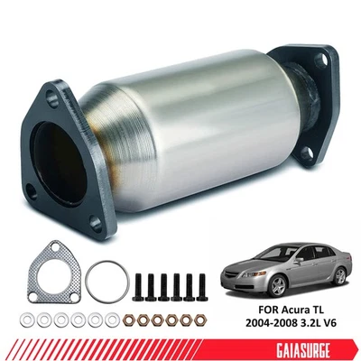 Rear Catalytic Converter Direct-Fit for 2004 2005 2006 2007 2008 Acura TL 3.2L - Image 1 of 4
