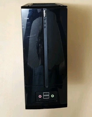 Mini ITX PC: Intel I3-14100t, Intel ARC 310, 32GB RAM,500GB SSD, 2TB HDD, Win11 - Image 1 of 4