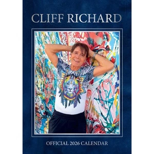 Wandkalender 2026 Cliff Richard A3 - offizielles Produkt - Rock and Roll - Bild 1 von 7