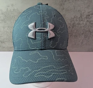 Under Armour Print Blitzing L/XL Flex Mütze/Cap Sea Blue Neu mit Etikett - Bild 1 von 12