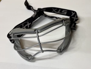STX 4 Sight Plus S Lacrosse / Feldhockey / Schutzbrille Schutzmaske verstellbar grau - Bild 1 von 9