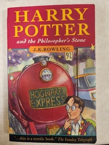 Harry Potter The Philosopher's Stone - 1st Ed 3rd Printing Paperback BLOOMSBURY - Picture 1 of 9